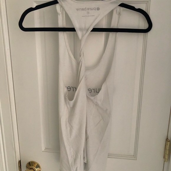 Pure barre white racer back medium - Picture 4 of 5